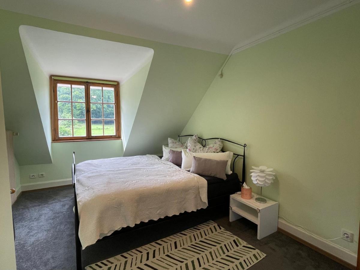 Ferienwohnung Im Gruenen Auf Idyllisch Gelegenen Gutshof Und Doch So Zentral วัลด์ชุท-ทีนเงน ภายนอก รูปภาพ